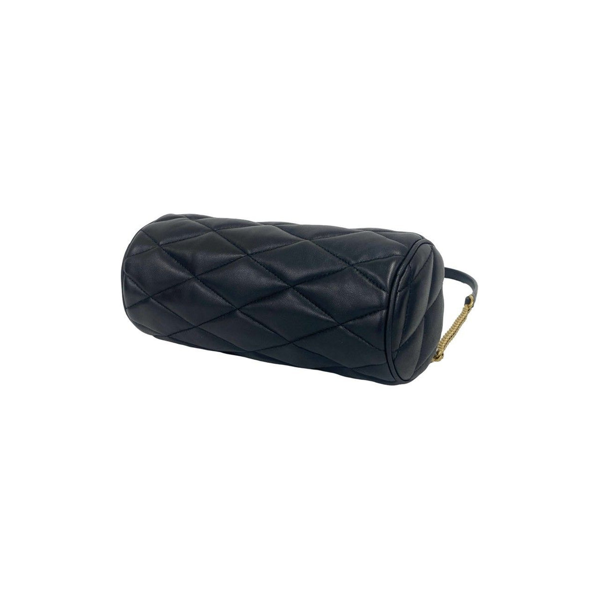 Saint Laurent Paris Sad Mini Tube Lambskin Shoulder Bag