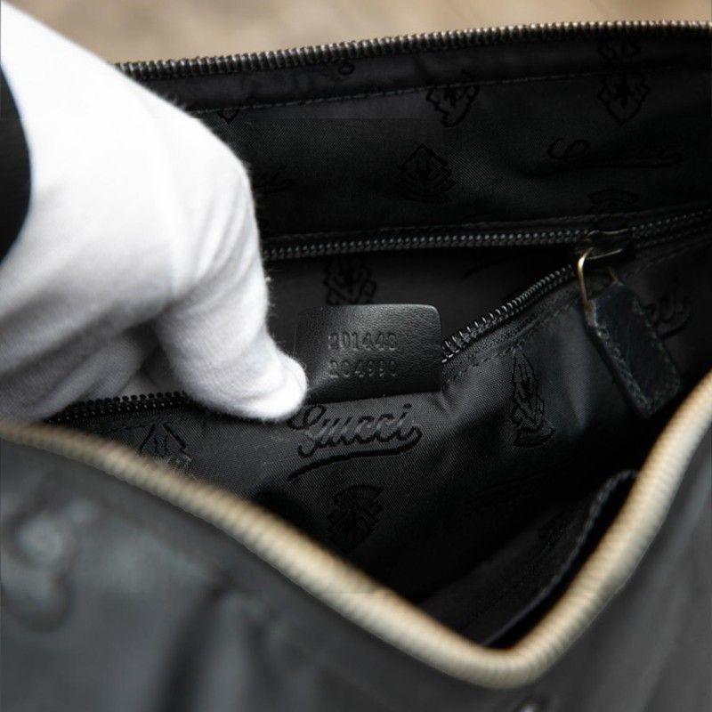Gucci Guccissima Leather Shoulder Bag