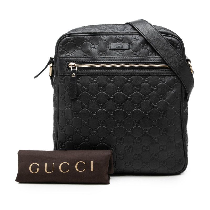 Gucci Guccissima Leather Shoulder Bag