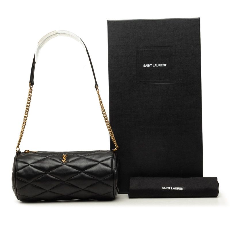 Saint Laurent Sade Mini Tube Bag Leather Handbag