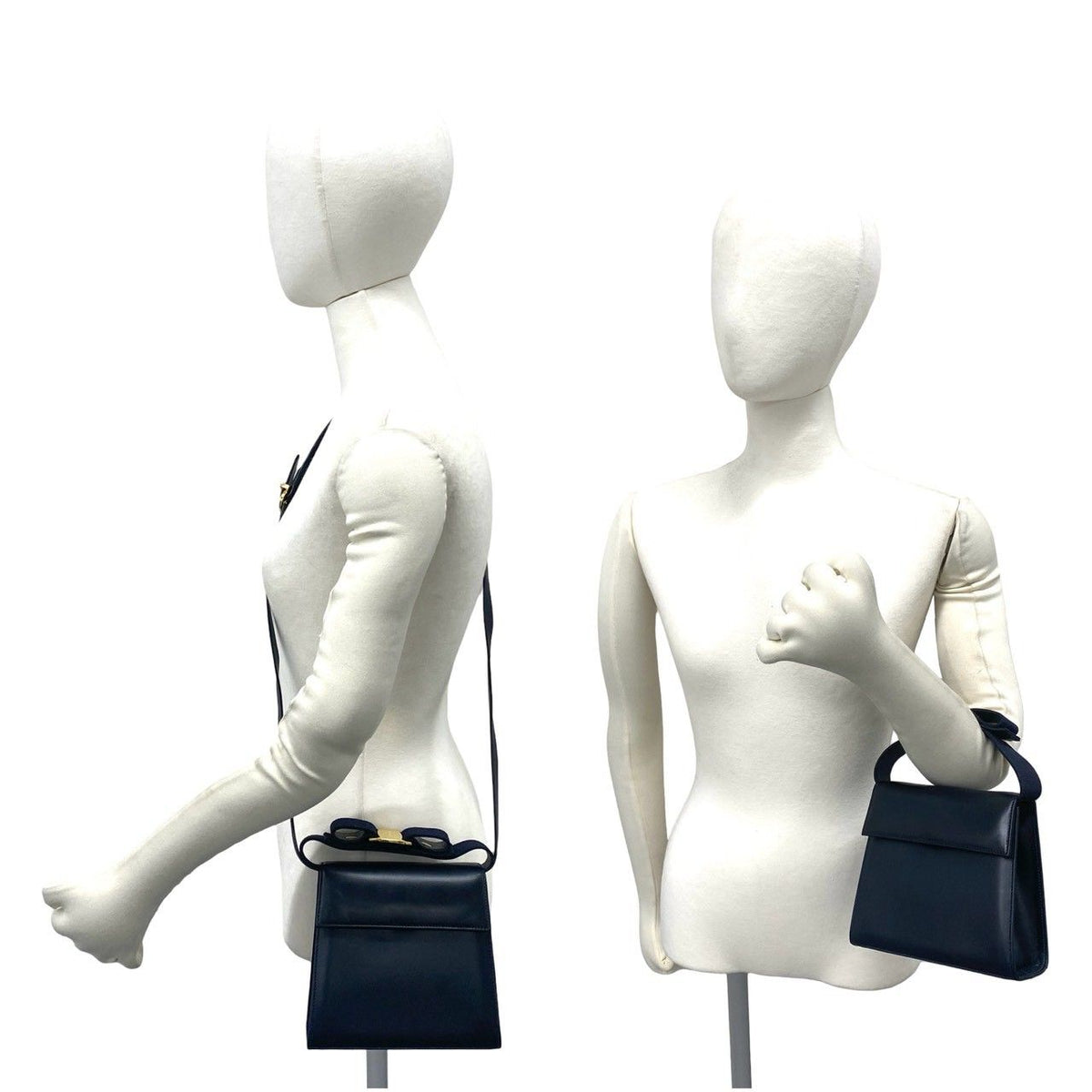 Salvatore Ferragamo Vara Ribbon Leather 2way Bag
