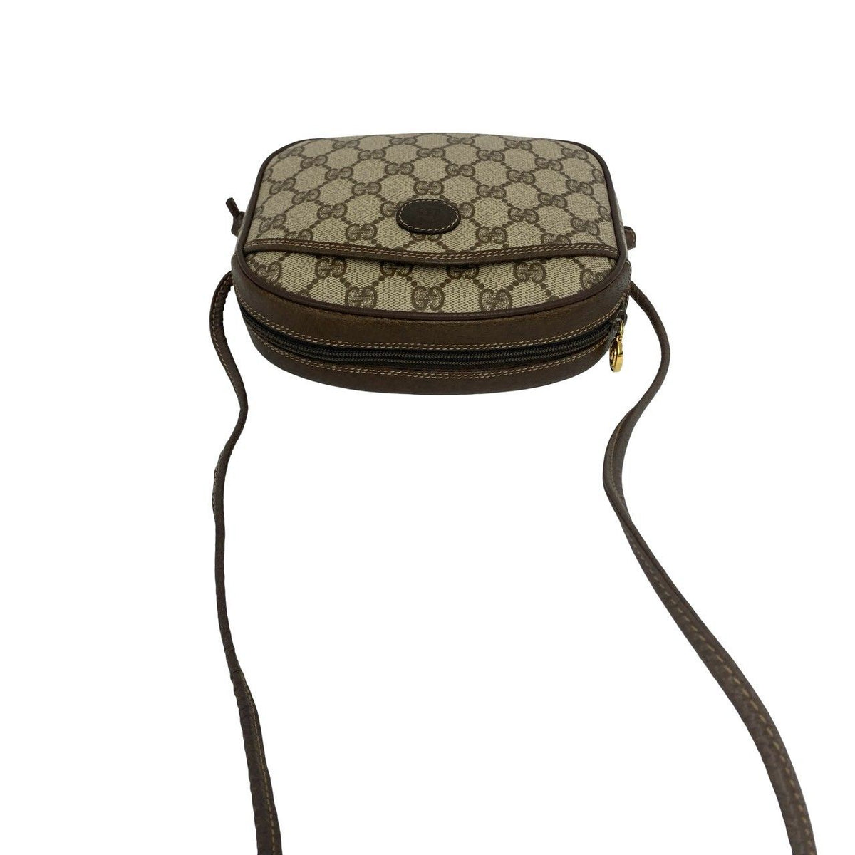 Gucci GG Pattern Leather PVC Mini Shoulder Bag