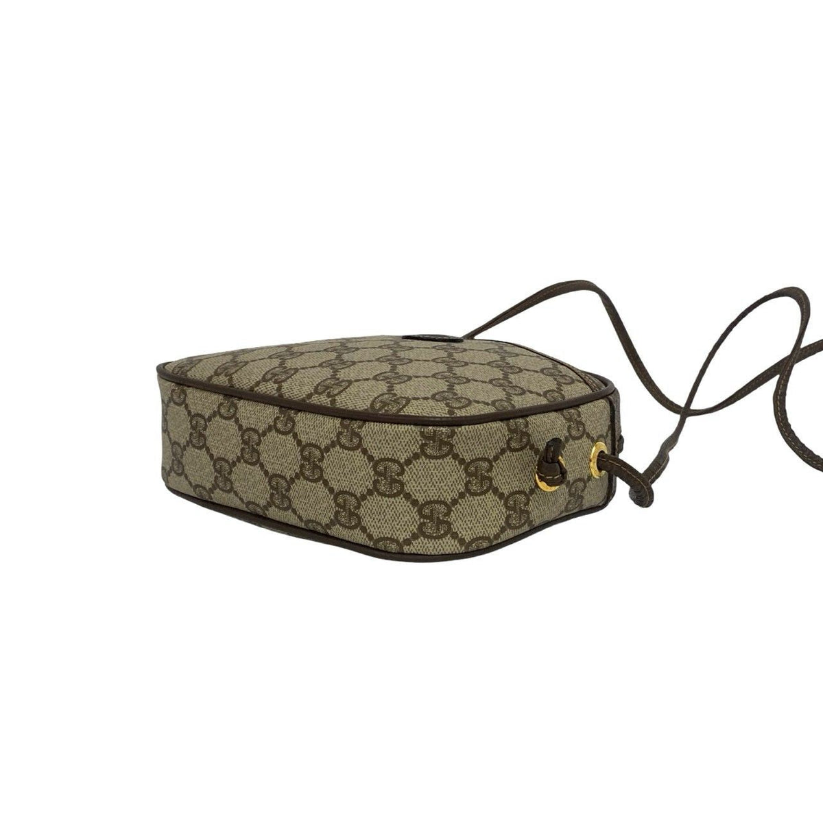 Gucci GG Pattern Leather PVC Mini Shoulder Bag