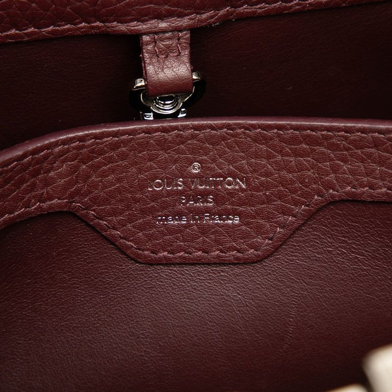 Louis Vuitton Capucines BB Taurillon Leather 2way Bag