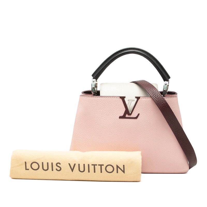 Louis Vuitton Capucines BB Taurillon Leather 2way Bag