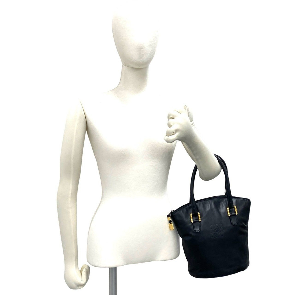 Loewe Anagram Leather Handbag