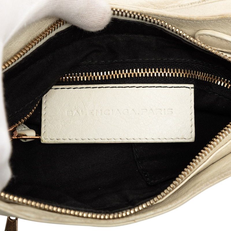Balenciaga Giant Hip Leather Shoulder Bag