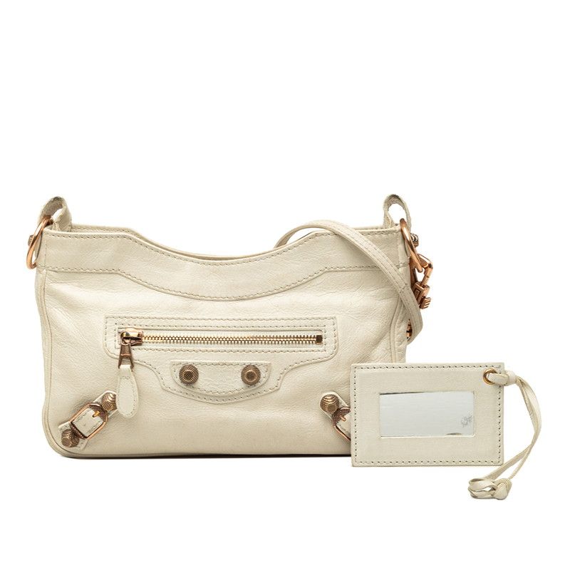 Balenciaga Giant Hip Leather Shoulder Bag