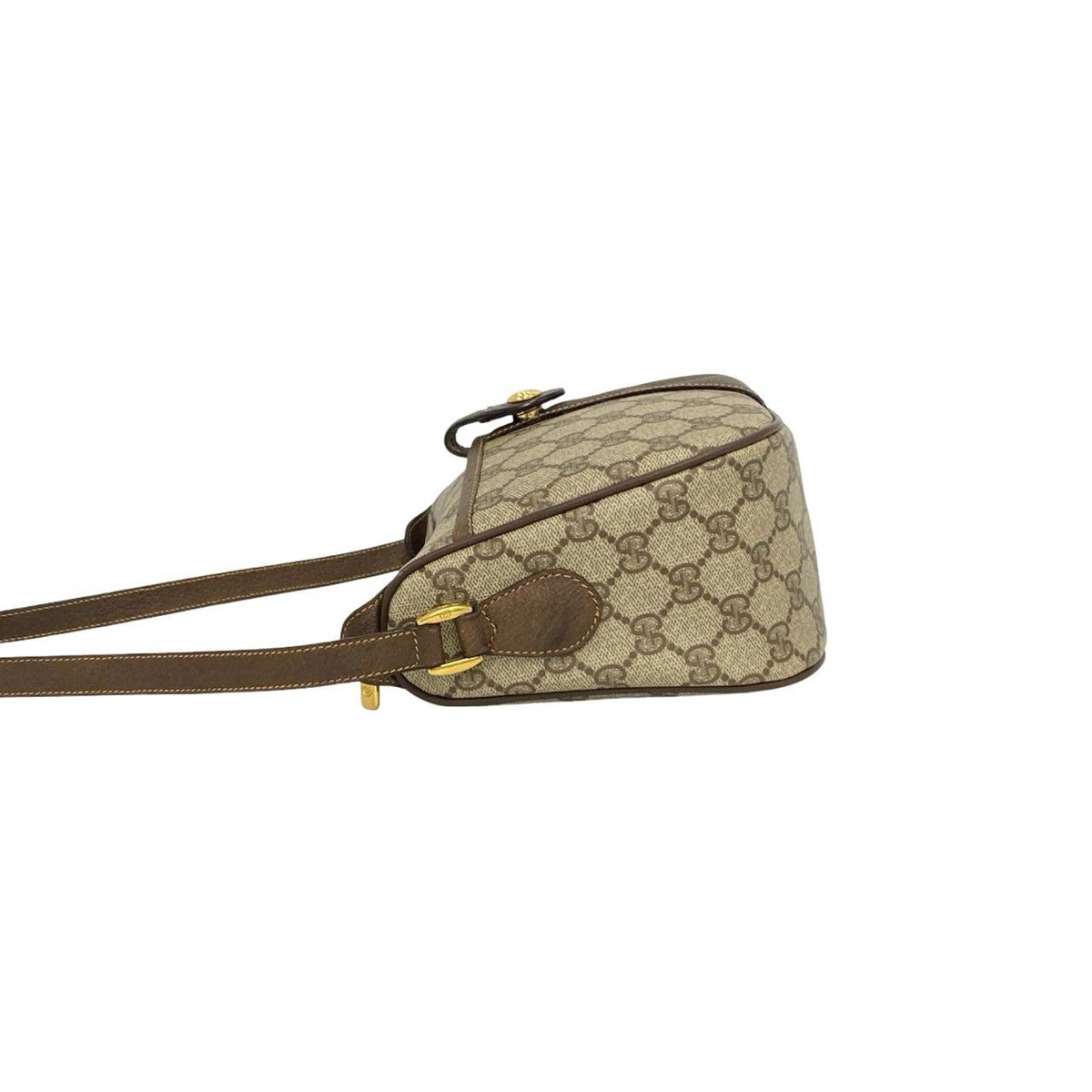 Gucci GG Supreme Leather Shoulder Bag