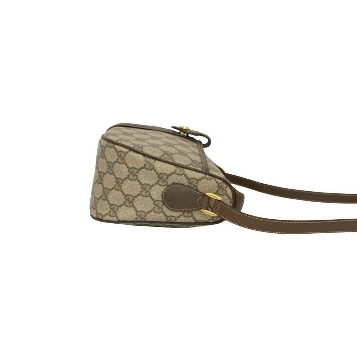 Gucci GG Supreme Leather Shoulder Bag