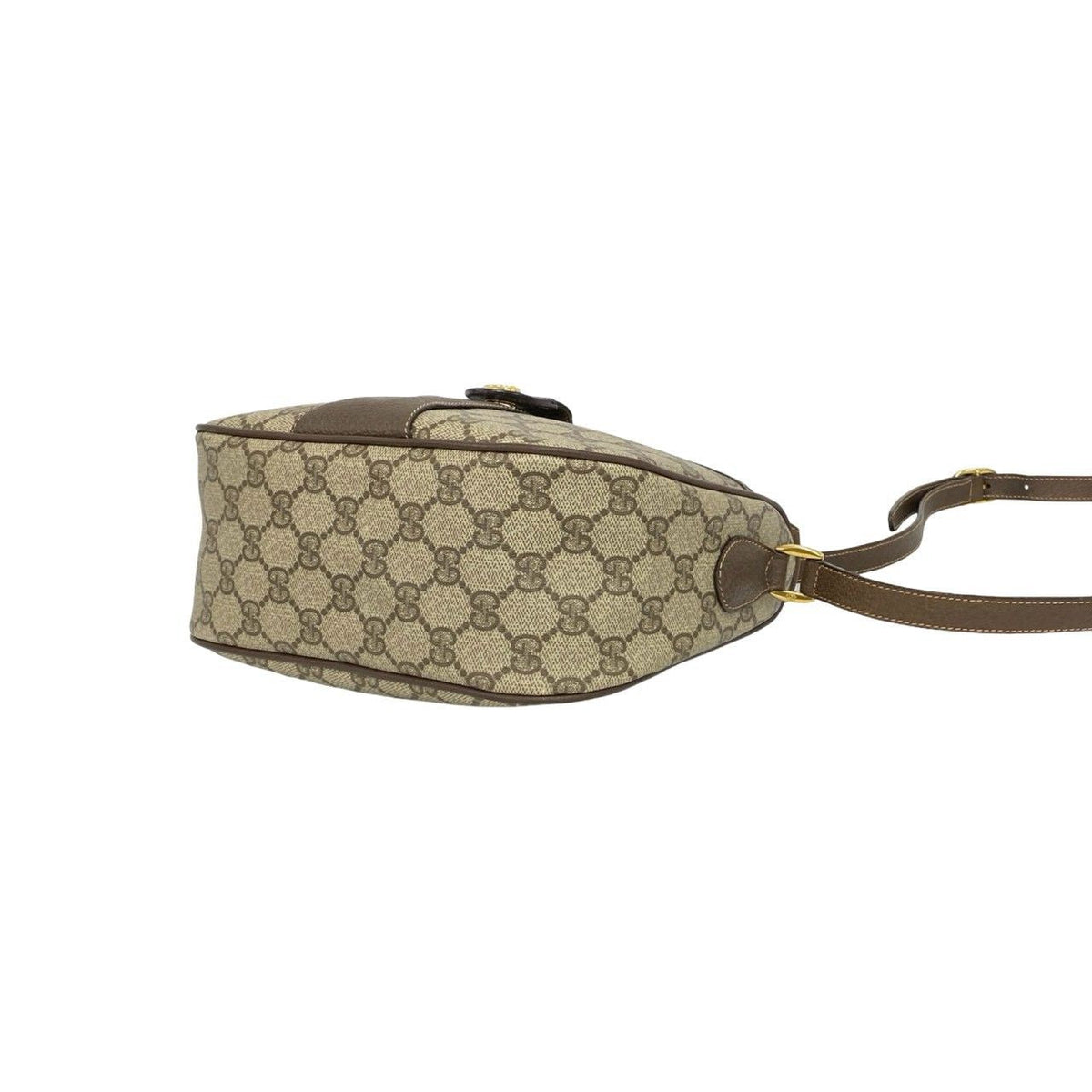 Gucci GG Supreme Leather Shoulder Bag