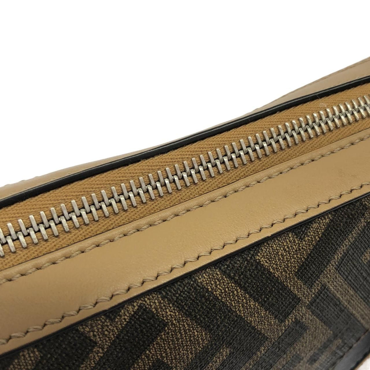 Fendi Camera Case Coated Canvas Shoulder Bag