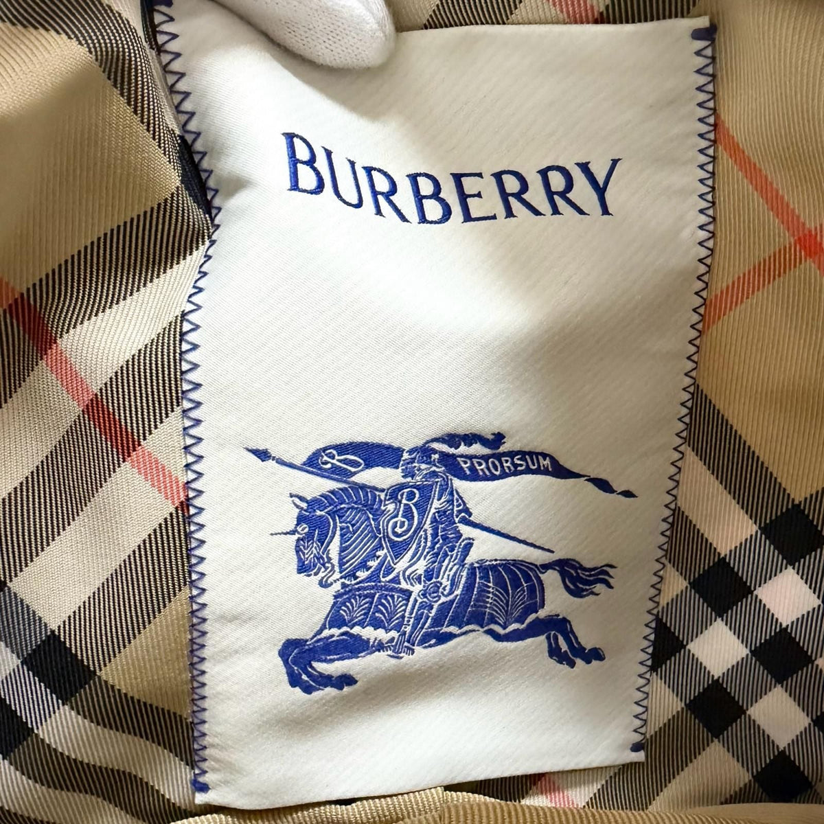 Burberry Vintage Check Shoulder Bag