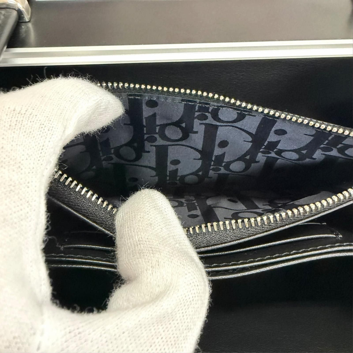 Dior Rimowa Aluminum Shoulder Bag