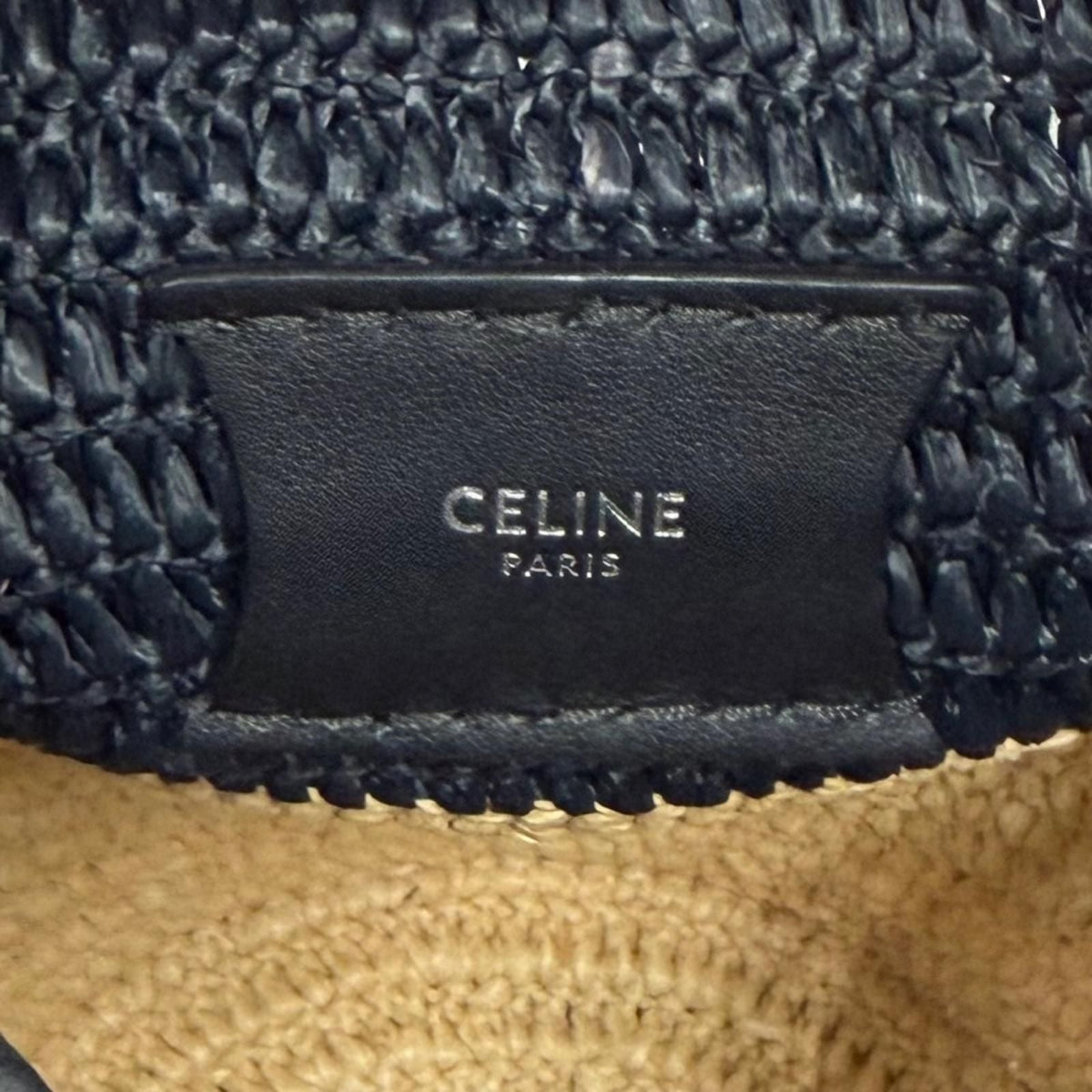 Celine Nano Bucket Raffia 2way Bag