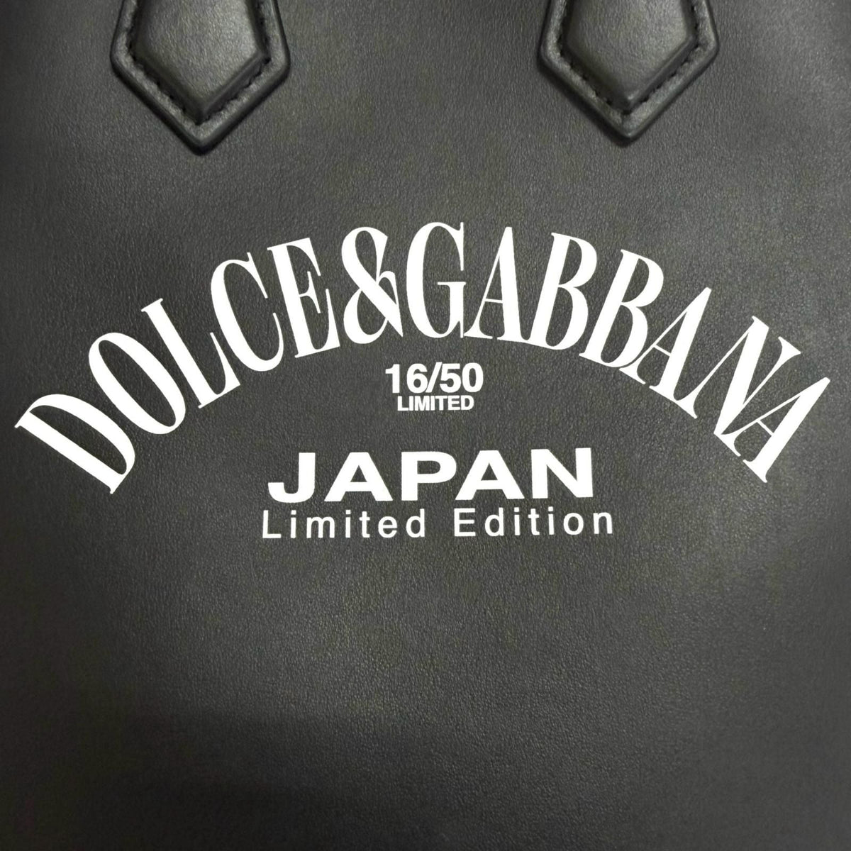 Dolce&Gabbana Japan Limited Edition Leather Tote Bag
