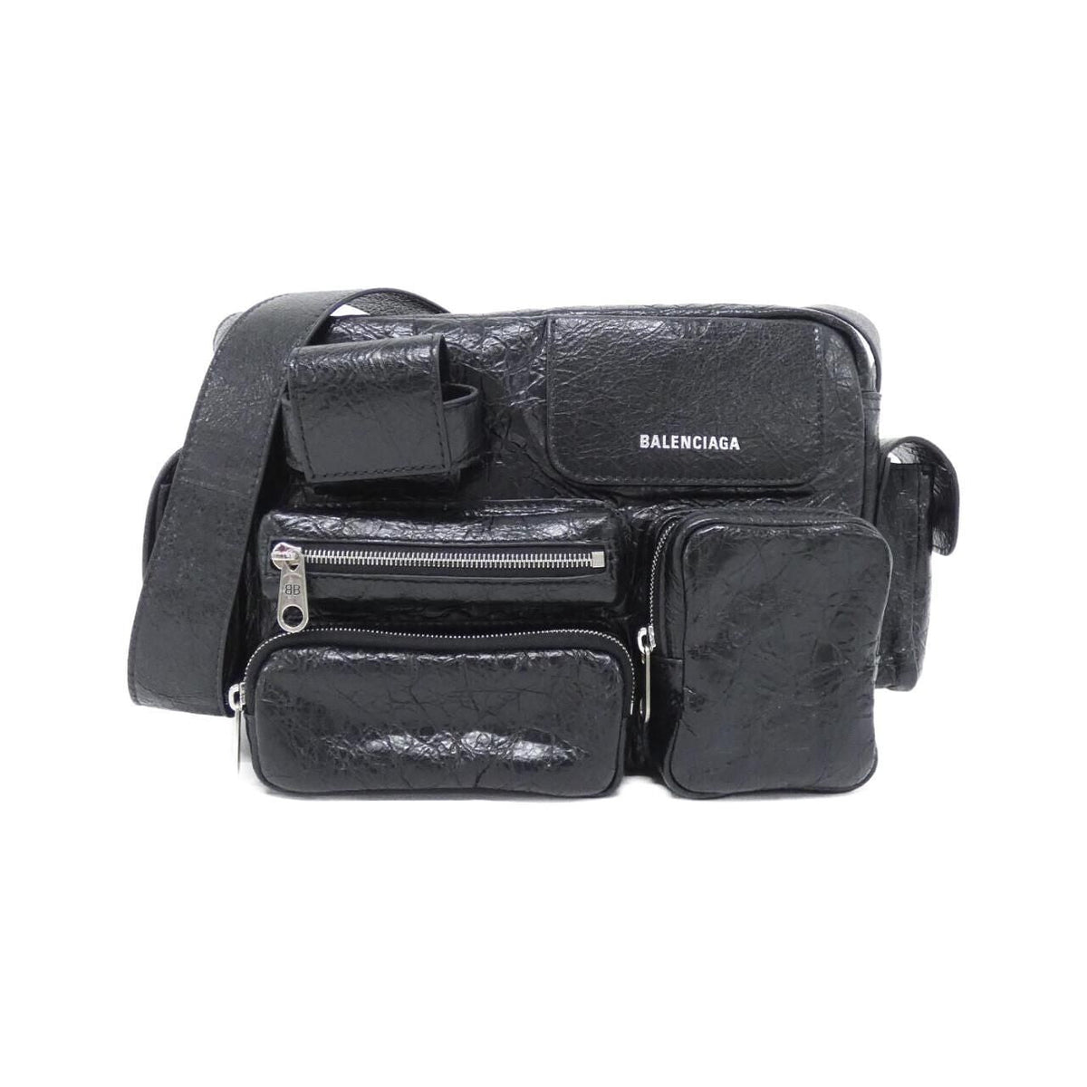 Balenciaga Super Busy Lamb Shoulder Bag
