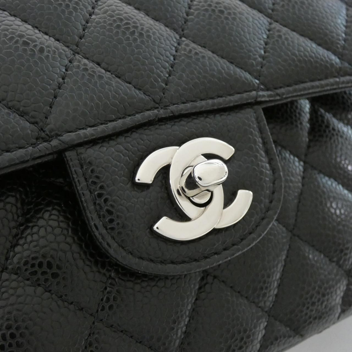 Chanel Caviar Skin Shoulder Bag