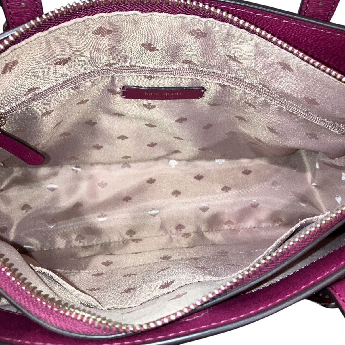 Kate Spade Connie Triple Gusset Medium Satchel Leather 2way bag