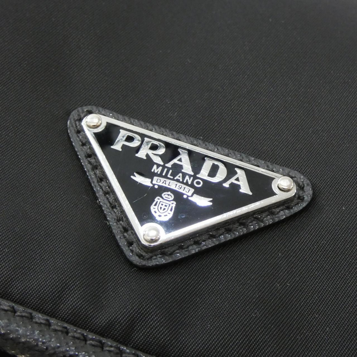 Prada Tessuto Saffiano Shoulder Bag