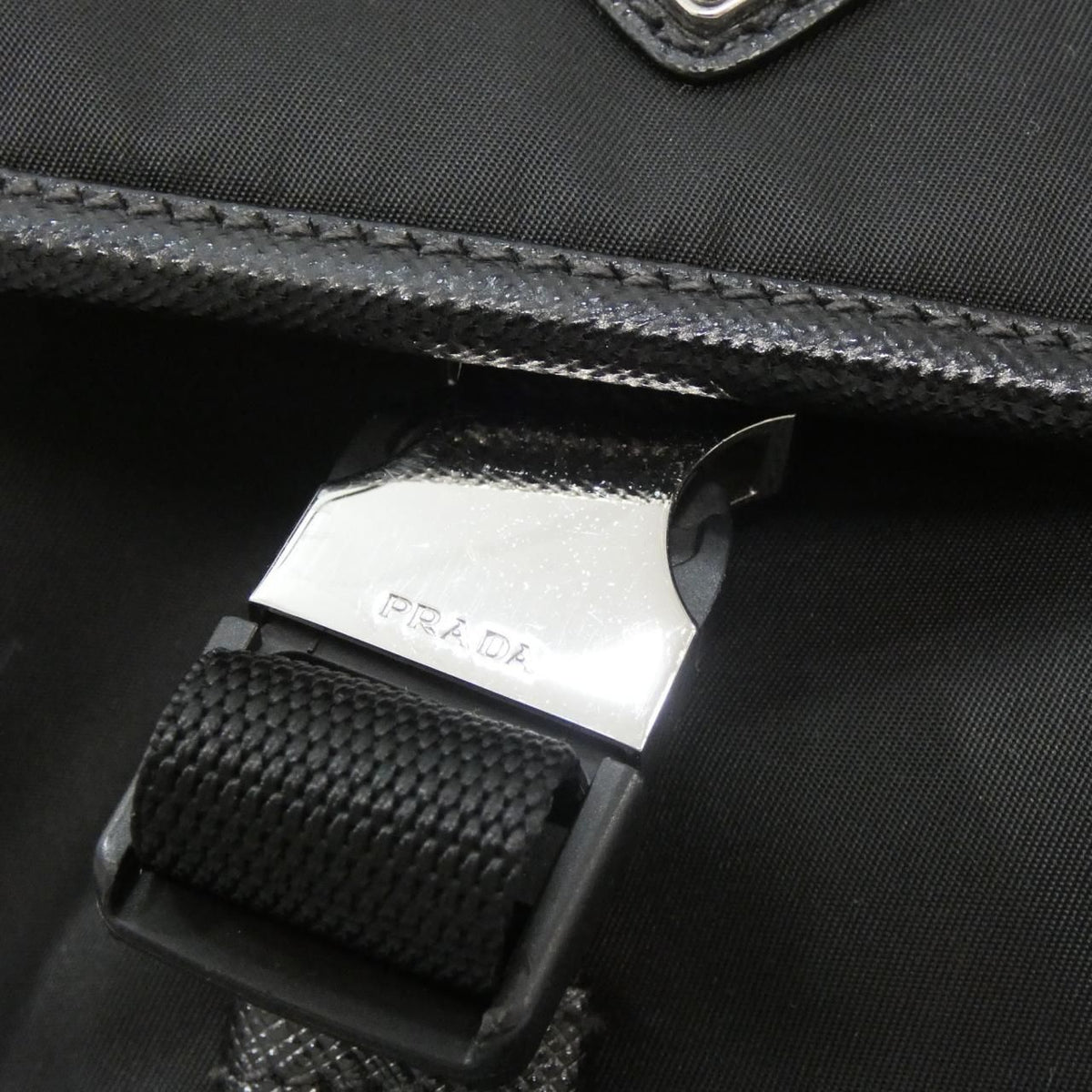 Prada Tessuto Saffiano Shoulder Bag