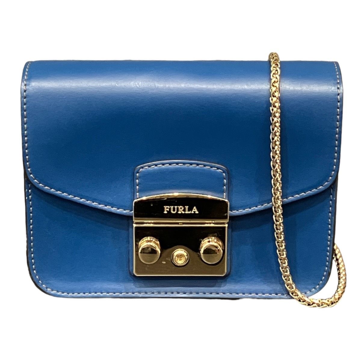 Furla Metropolis Leather Shoulder Bag