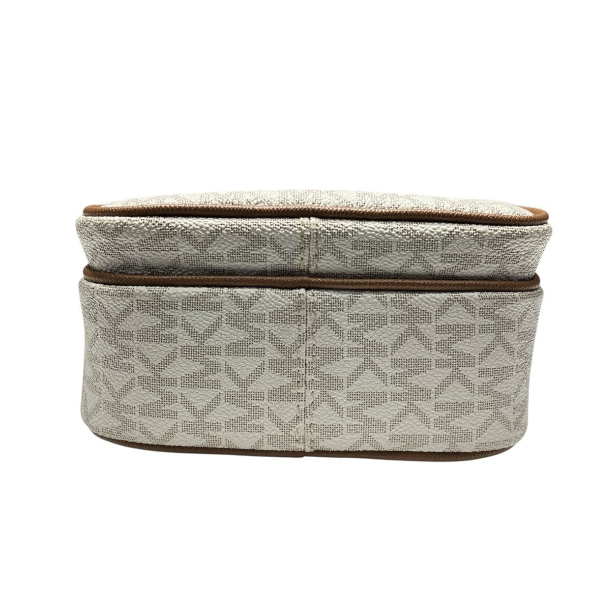 Michael Kors Signature Canvas Leather Shoulder Bag