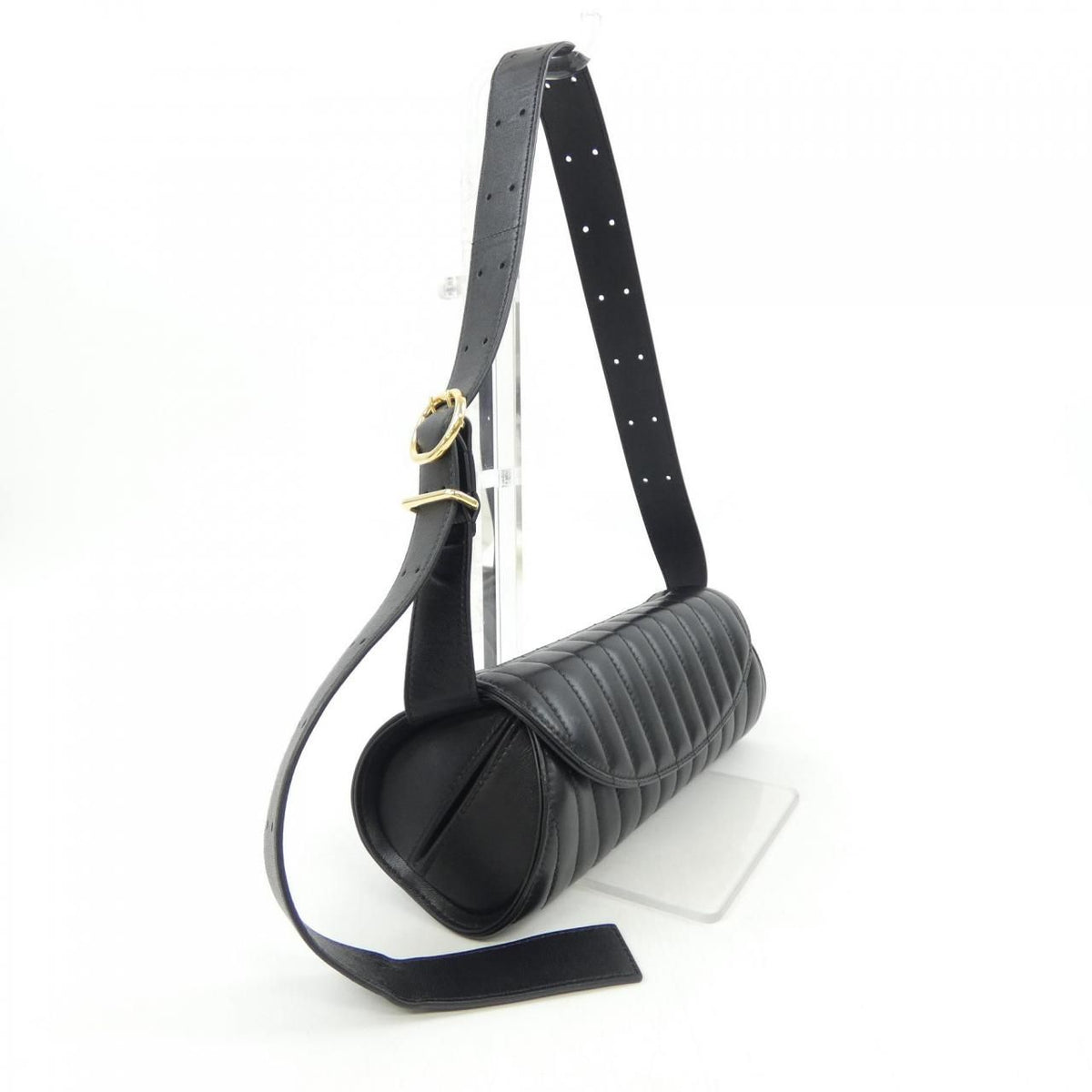 Jil Sander CANNOLO Quilted Leather Bag