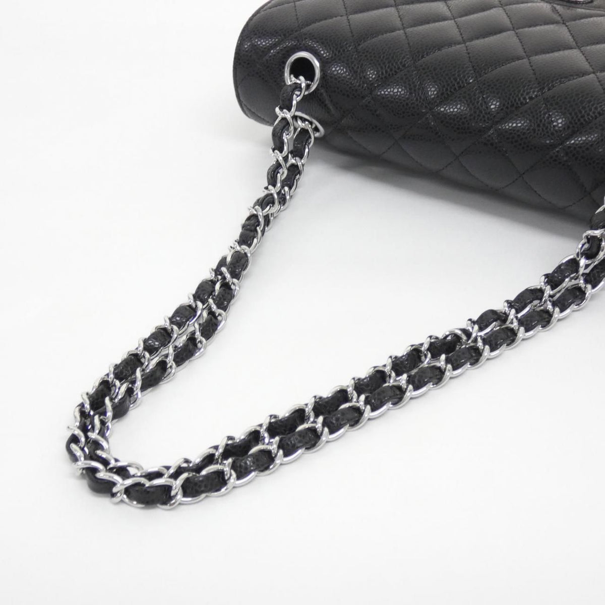 Chanel Classic Caviar Skin Shoulder Bag