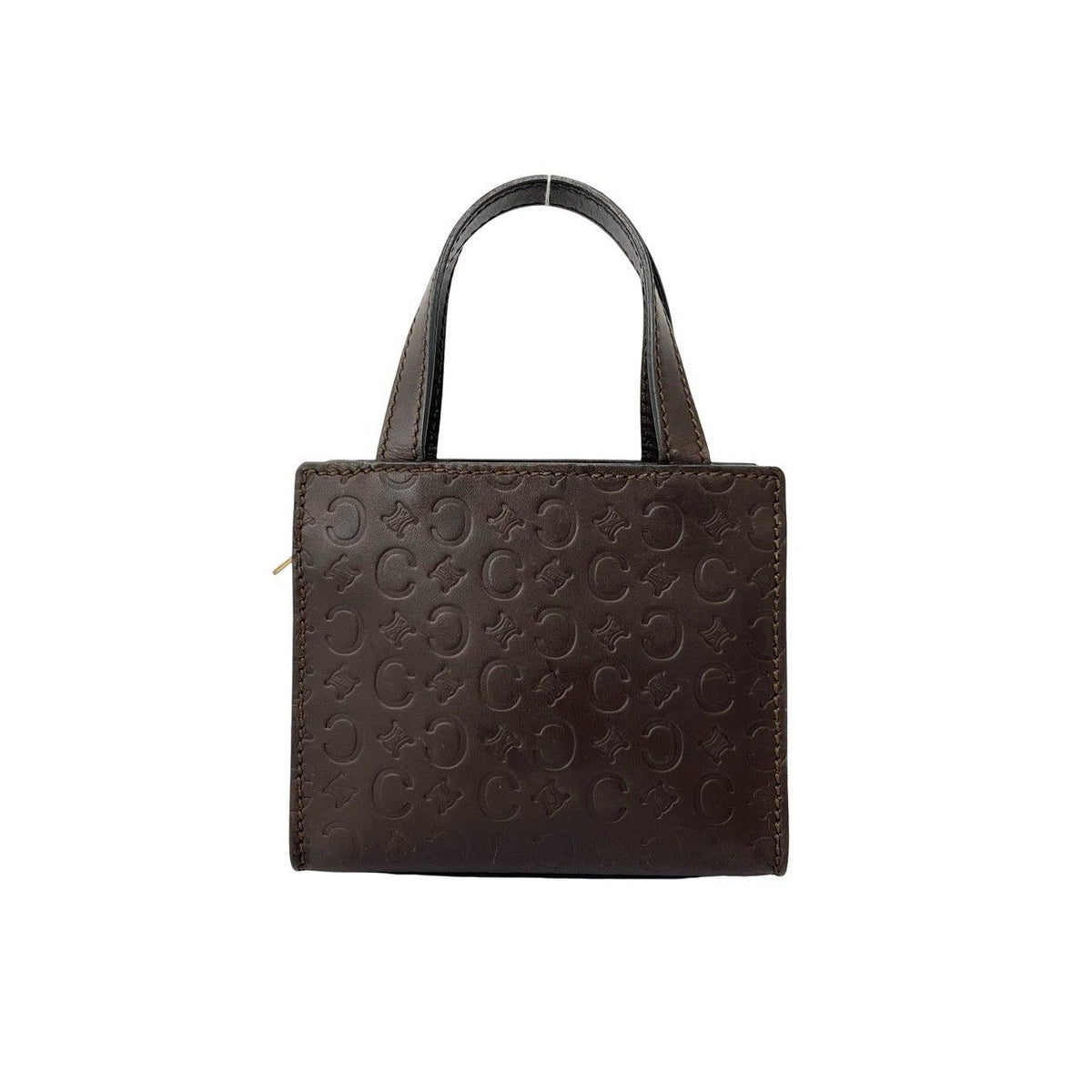 Celine C Macadam Leather Handbag