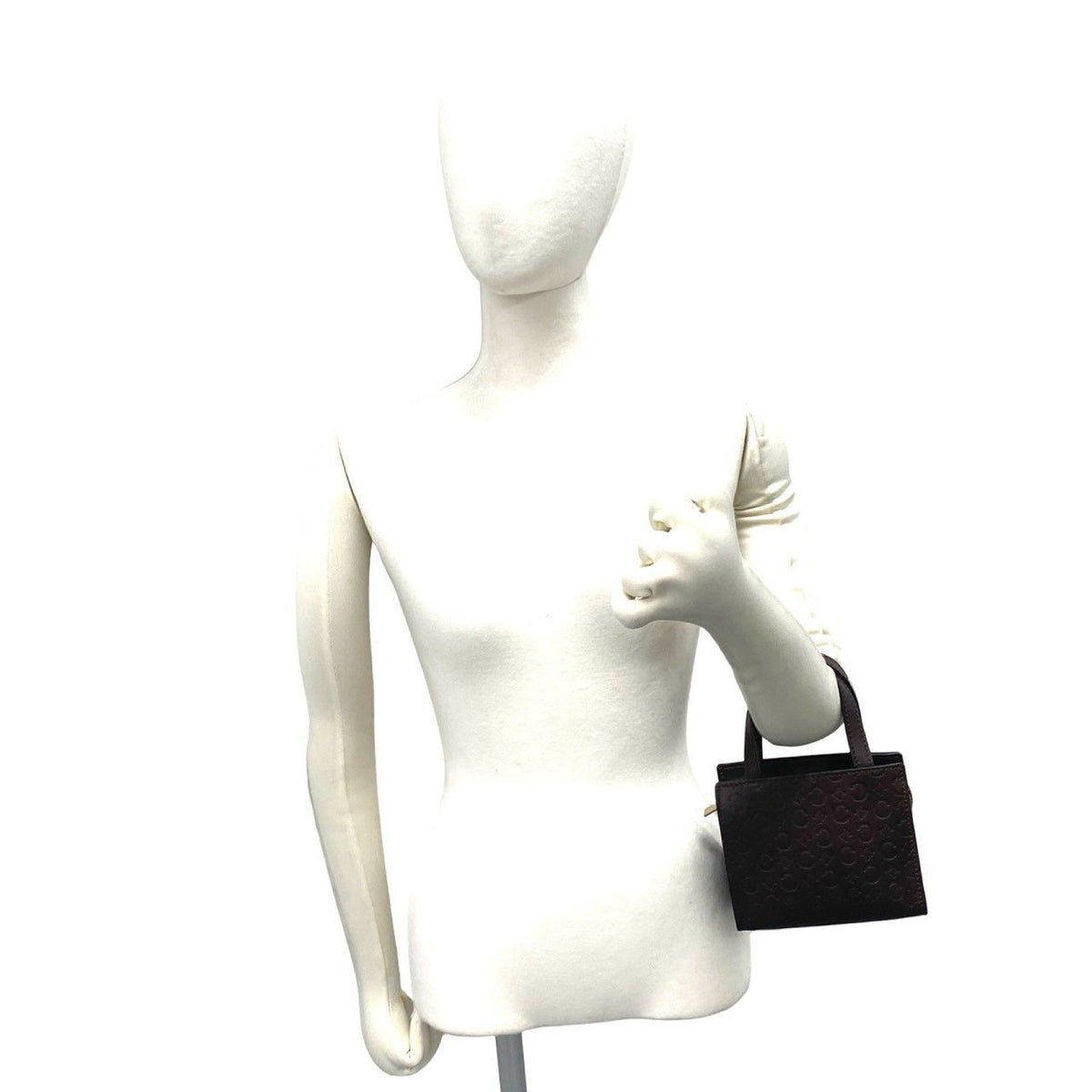 Celine C Macadam Leather Handbag