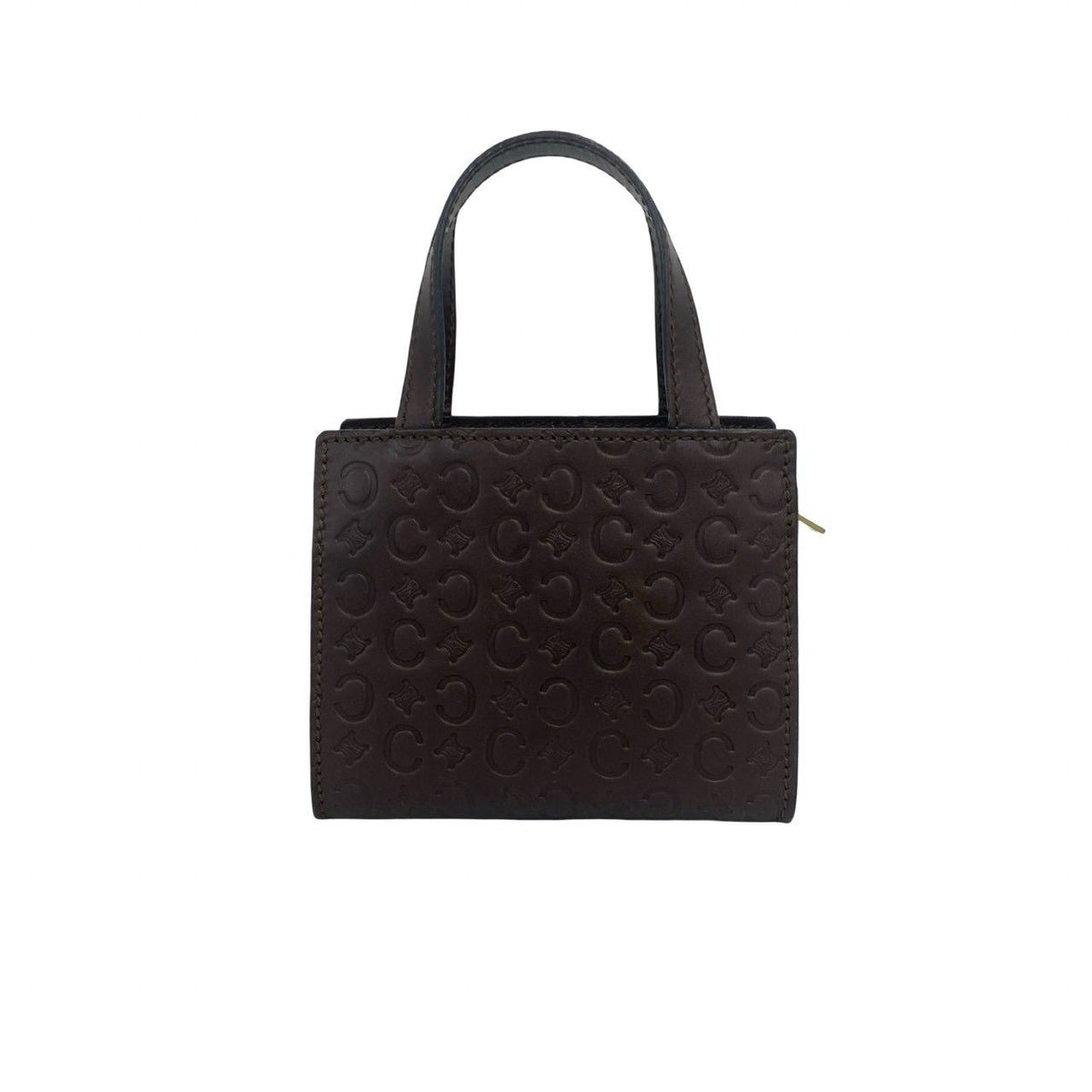 Celine C Macadam Leather Handbag