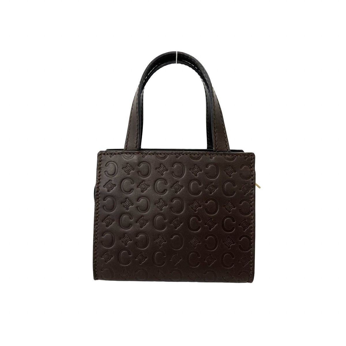 Celine C Macadam Leather Handbag