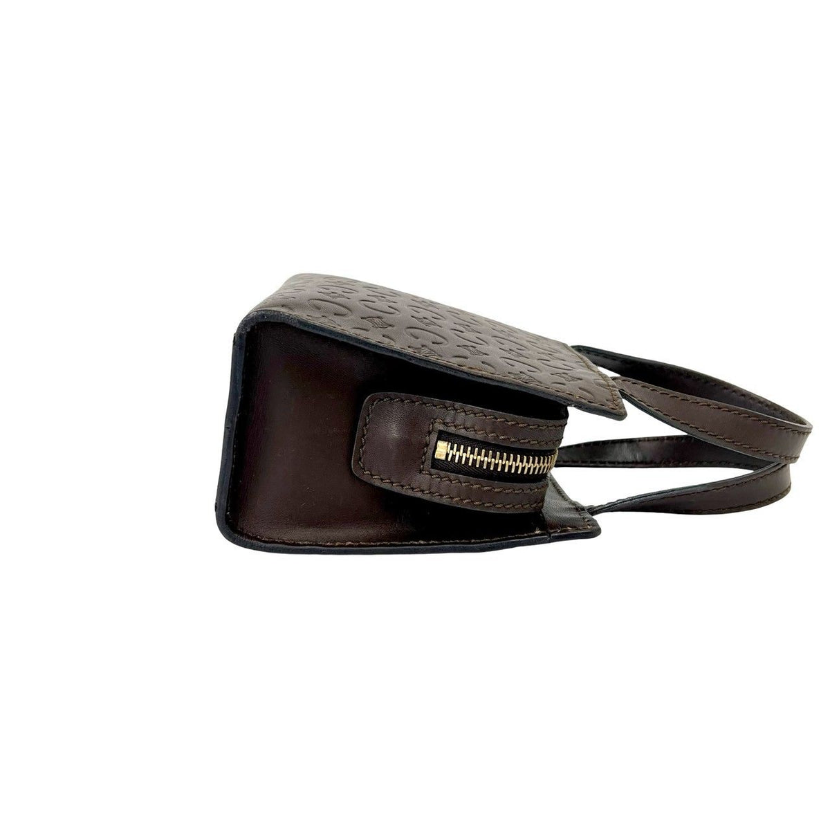 Celine C Macadam Leather Handbag