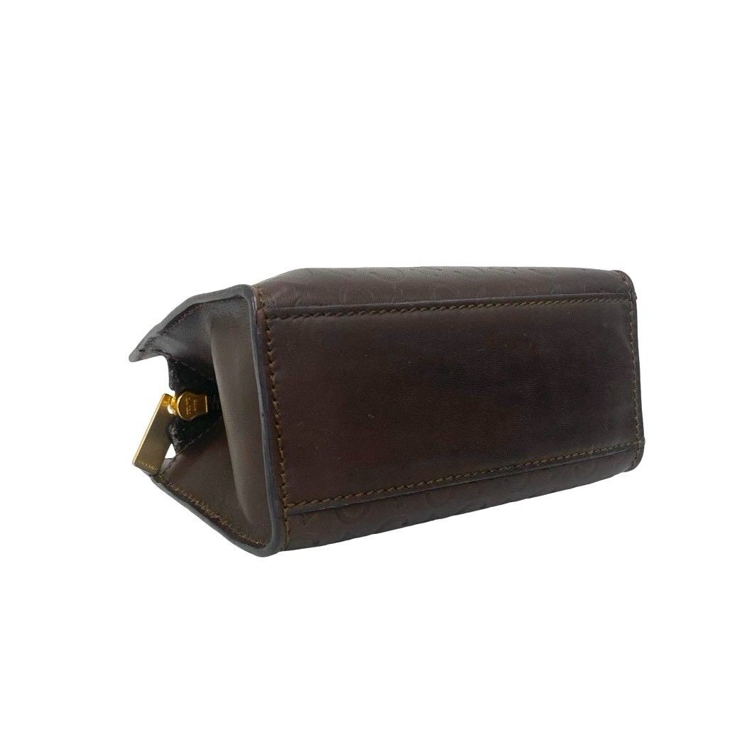 Celine C Macadam Leather Handbag