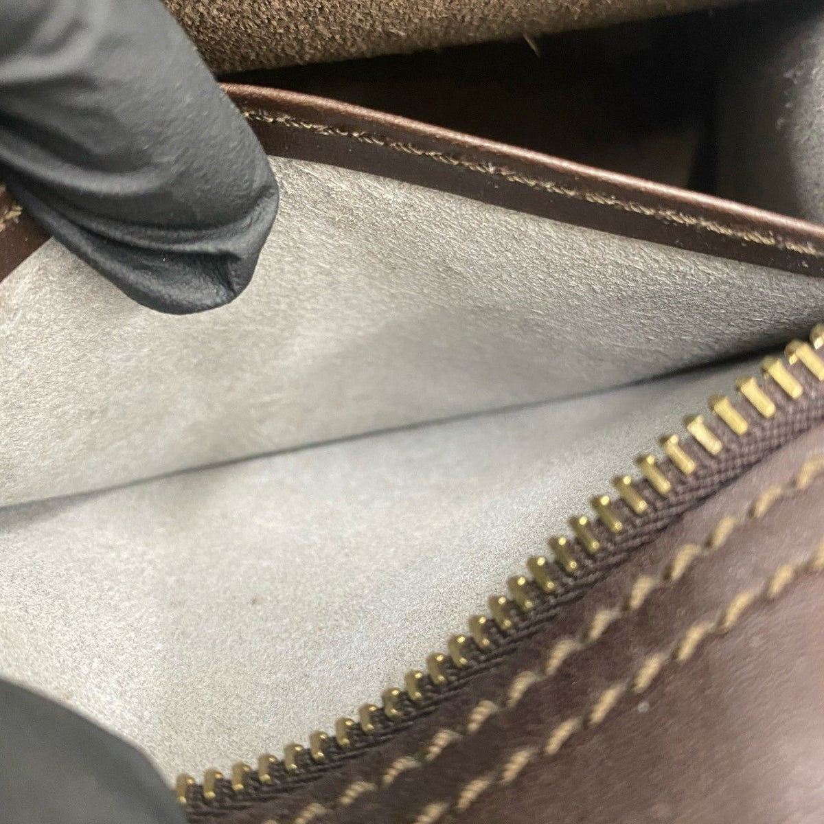 Celine C Macadam Leather Handbag
