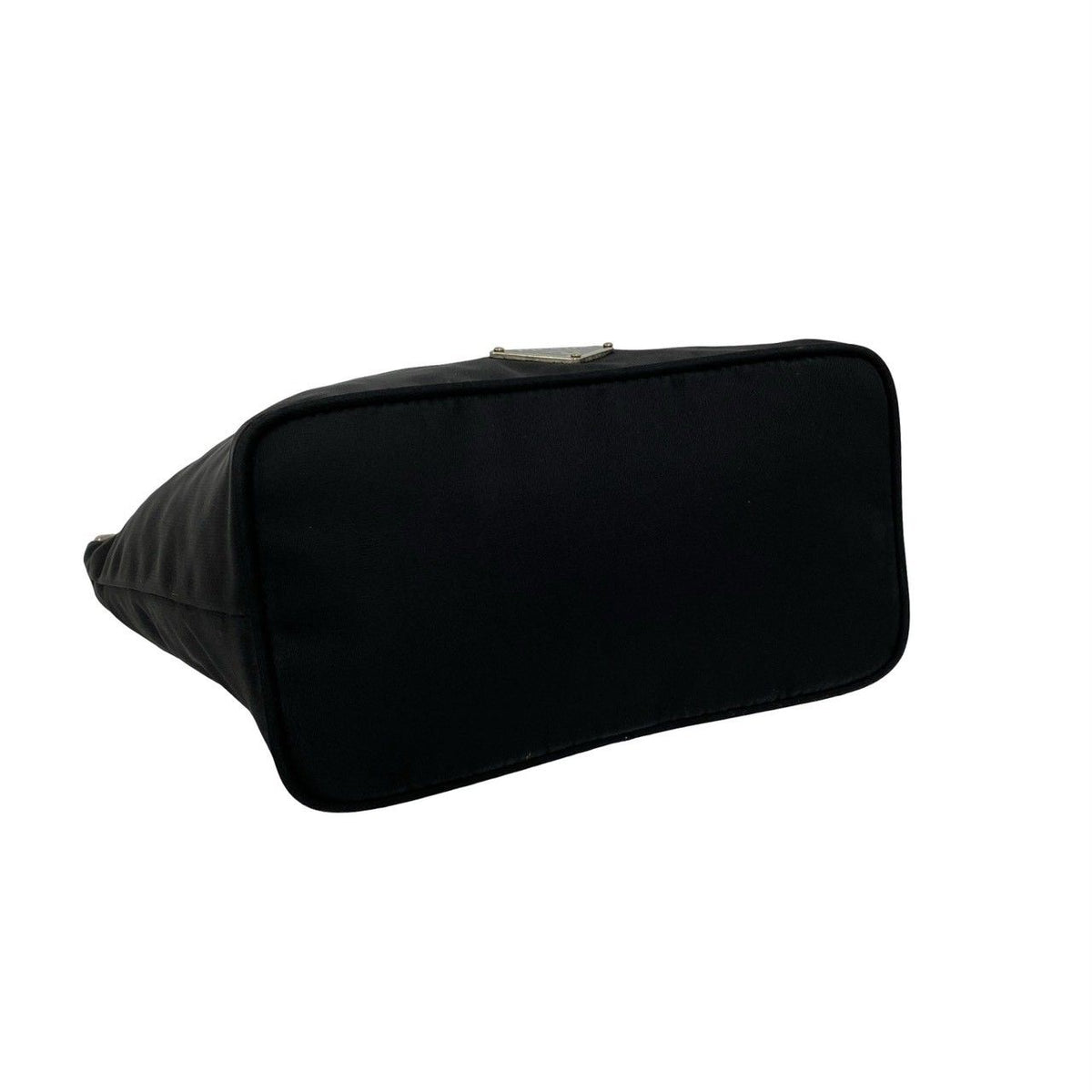Prada Nylon Leather Handbag