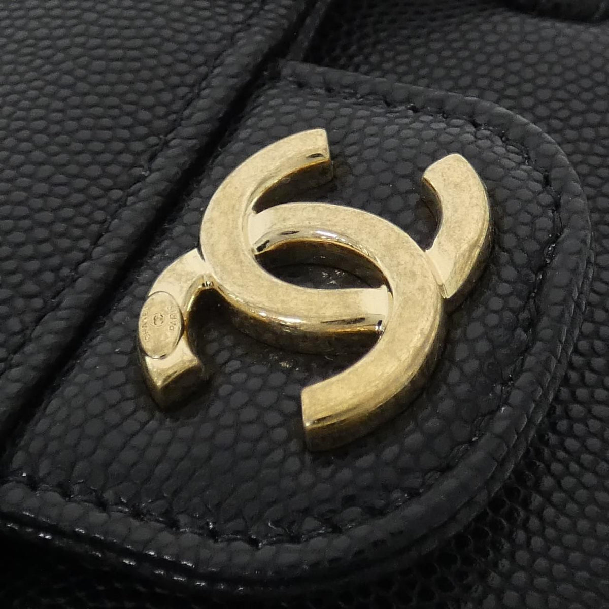 Chanel Caviar Skin Shoulder Bag