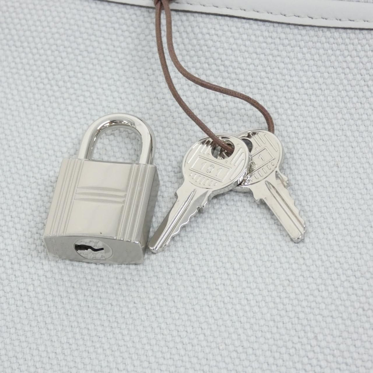 Hermes Picotin Lock Pocket PM Toile Goeland Swift Bag