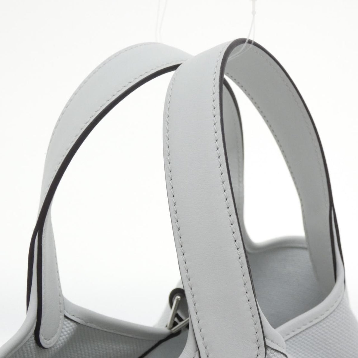 Hermes Picotin Lock Pocket PM Toile Goeland Swift Bag
