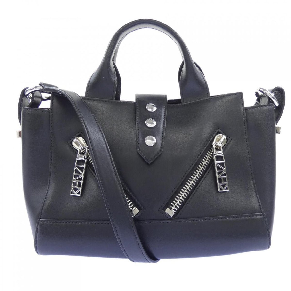 Kenzo Leather Shoulder Bag