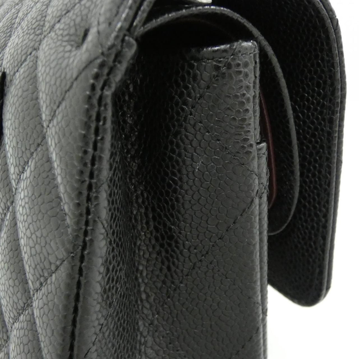 Chanel Classic Flap Caviar Skin Shoulder Bag