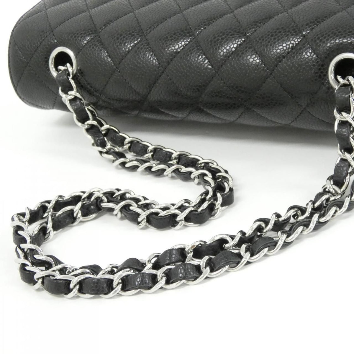 Chanel Classic Flap Caviar Skin Shoulder Bag