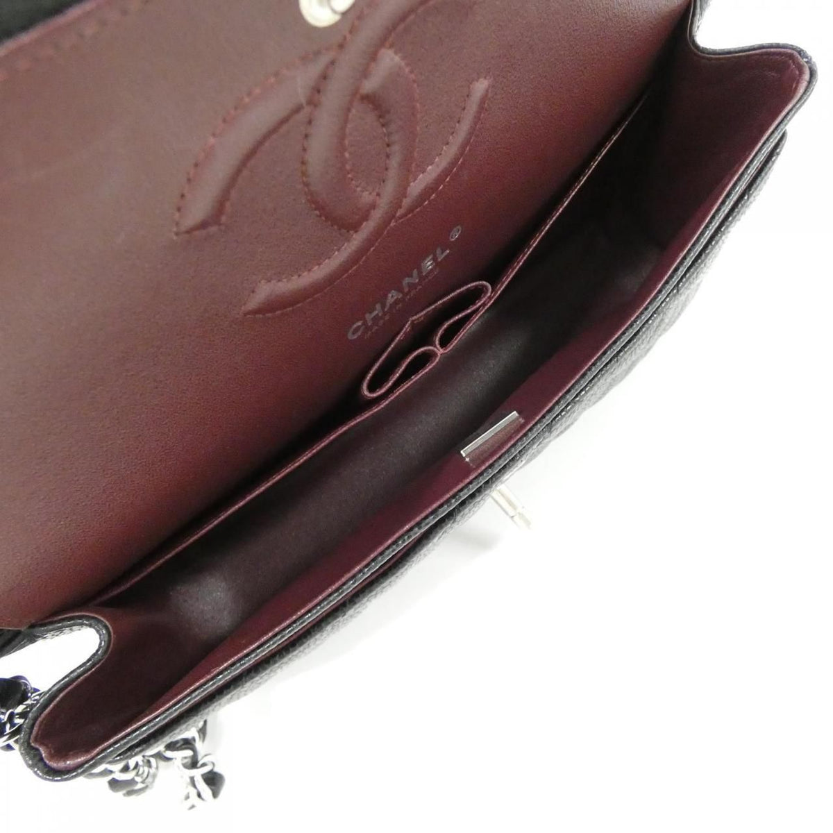 Chanel Classic Flap Caviar Skin Shoulder Bag