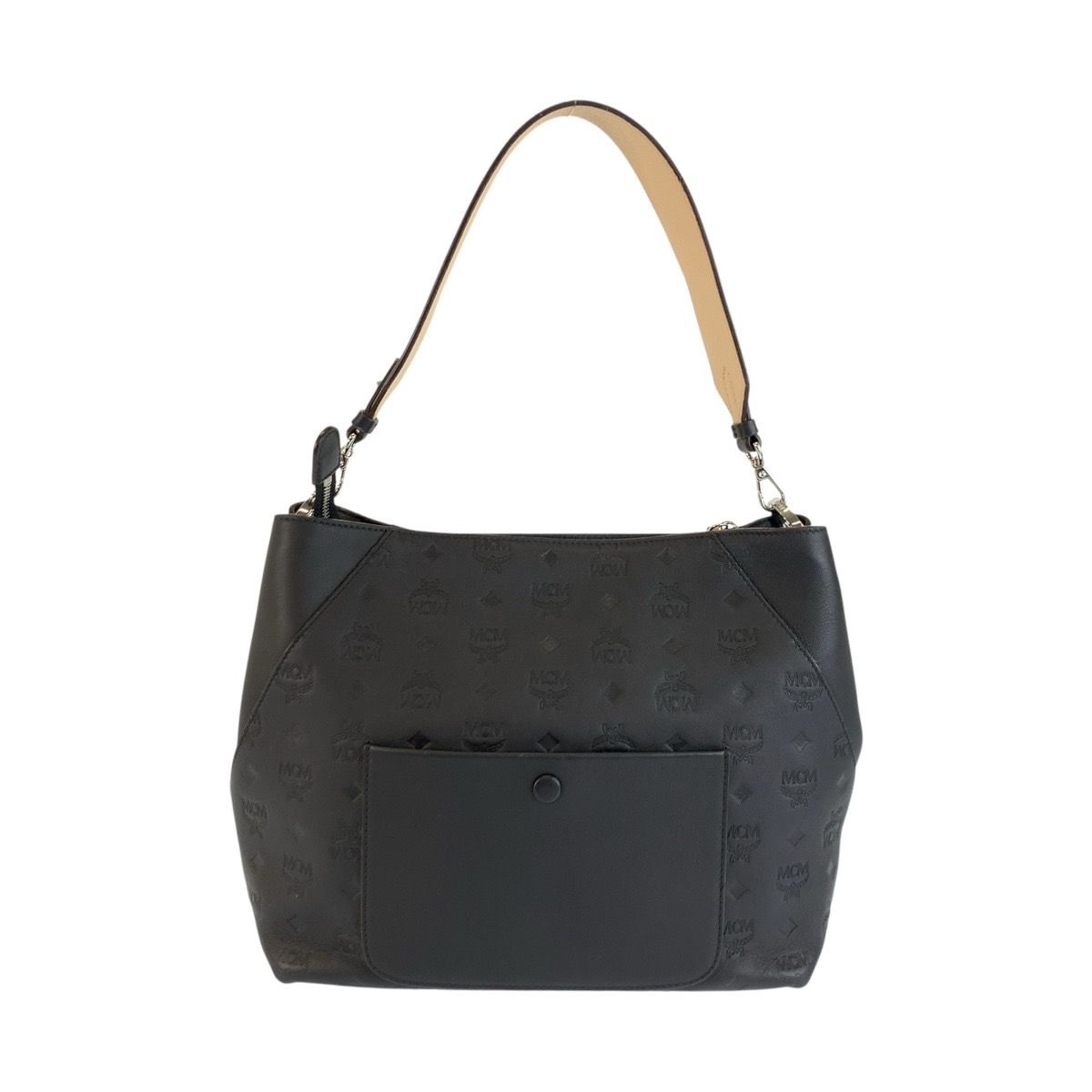 MCM Visetos Leather 2way Bag