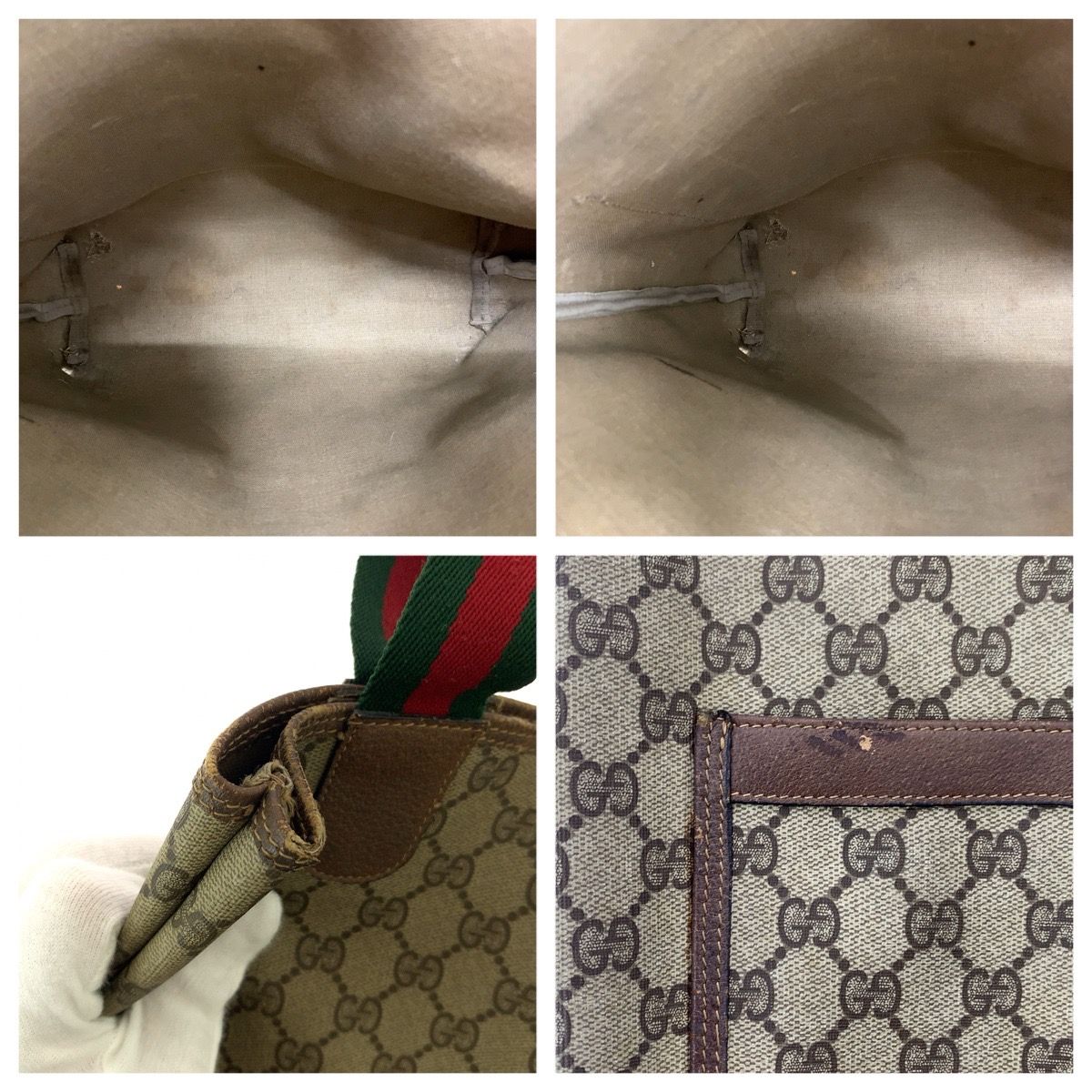 Gucci Sherry PVC 2way tote bag