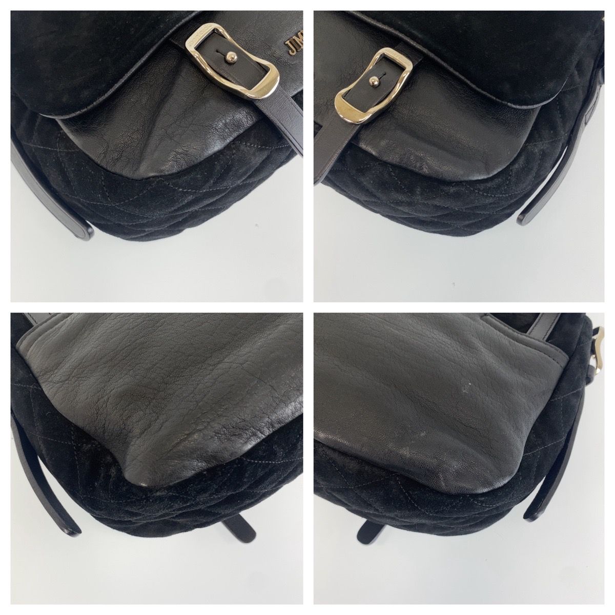 Jimmy Choo Beca Leather Suede 2way Bag