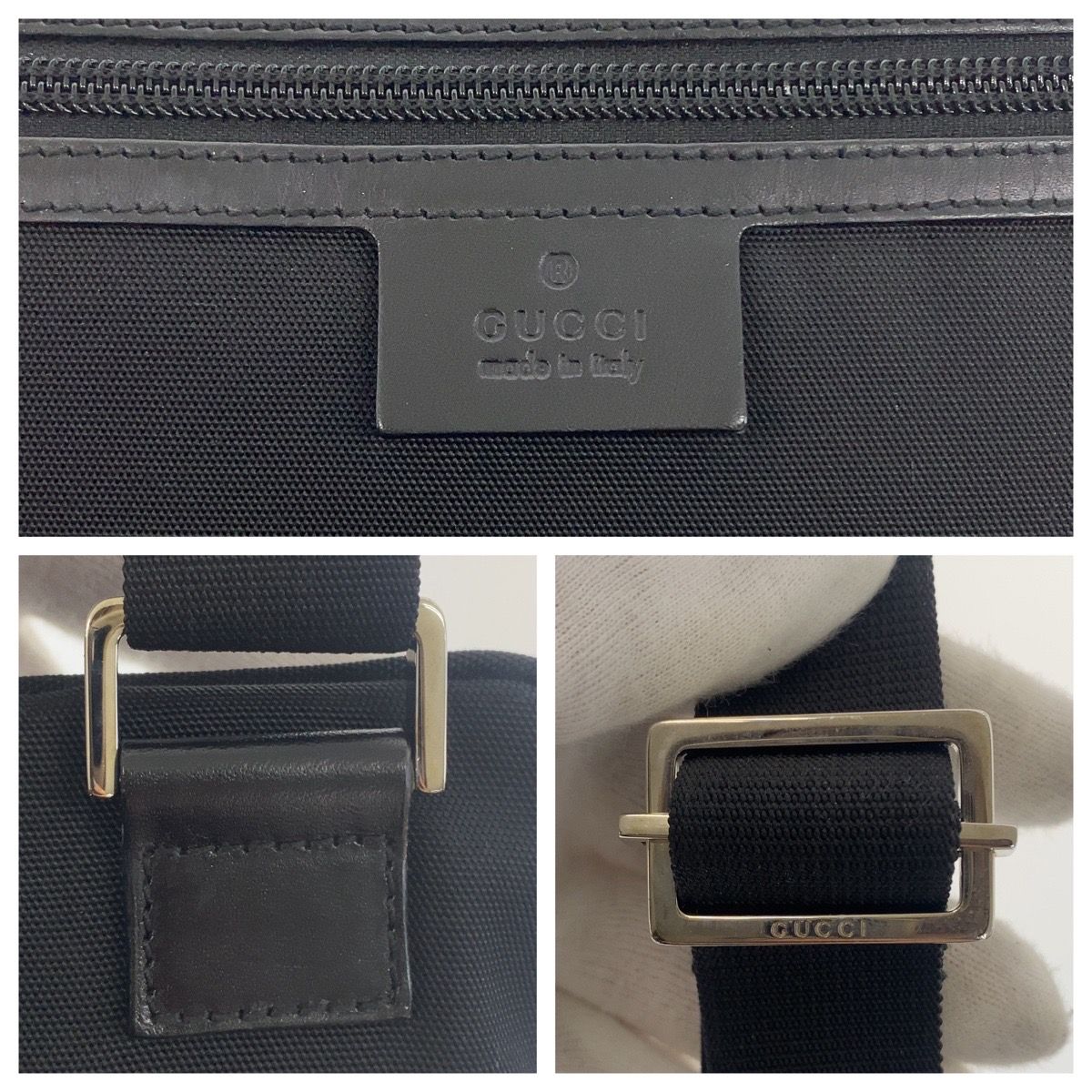 Gucci Canvas Shoulder Bag