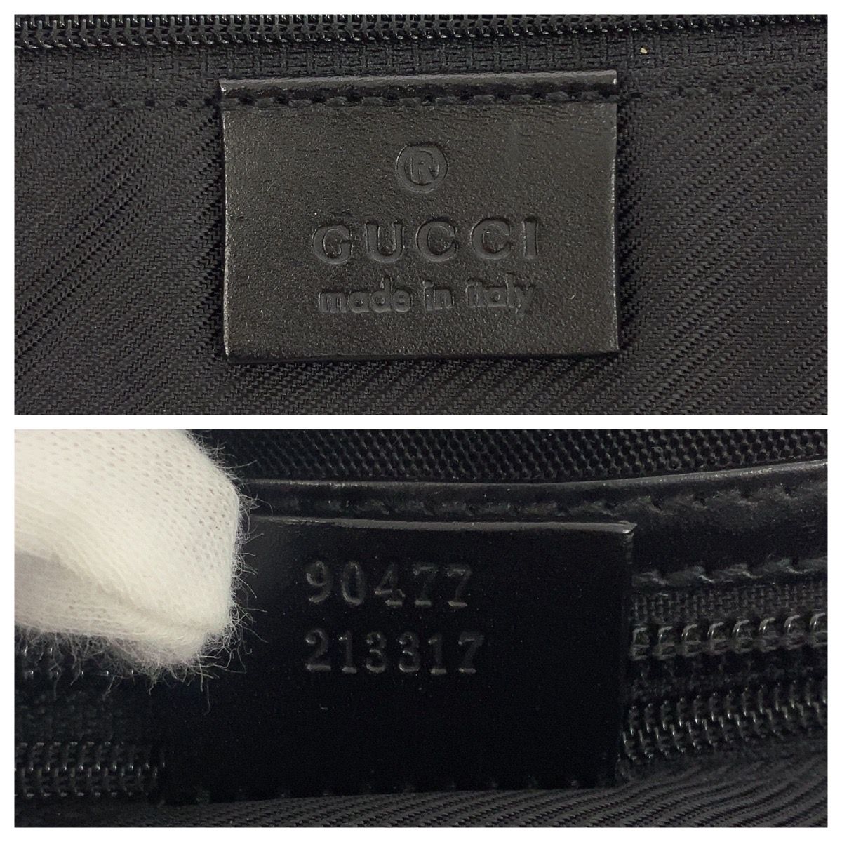 Gucci Canvas Shoulder Bag