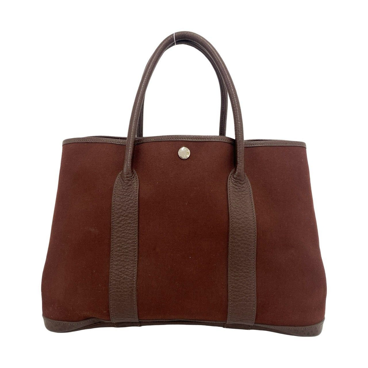 Hermes Garden Party PM Toile Officier Negonda Tote Bag